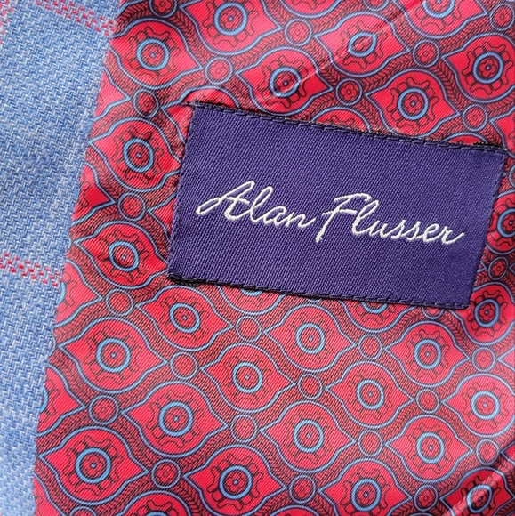 Alan Flusser NWT Mens Sports Coat Blazer - Picture 5 of 6